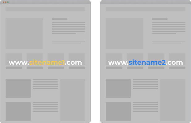 Тестируйте разные домены для разных воронок